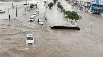 الأرصاد الجوية السعودية تحذر أمطار غزيرة وسيول تجتاح المملكة لمدة 6 أيام متواصلة