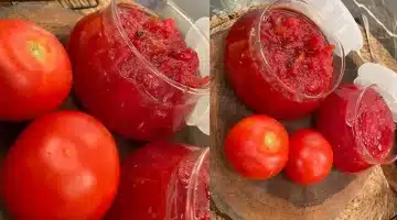 حضري مربى الطماطم في البيت بسهولة قبل العيد. وصفة لذيذة بخطوات واضحة ونكهة لا تقاوم