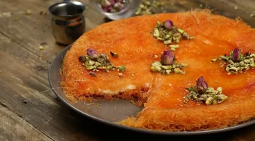 طريقة عمل الكنافة النابلسية الأصلية بخطوات سهلة ومذاق لا يُنسى