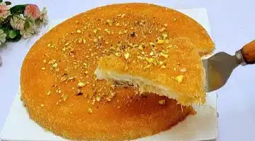 قولي وداعًا للكنافة الجاهزة. حضري كنافة بالقشطة بمذاق لا يُقاوم