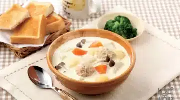 وصفة رمضانية سهلة وسريعة كرات اللحم باللبن