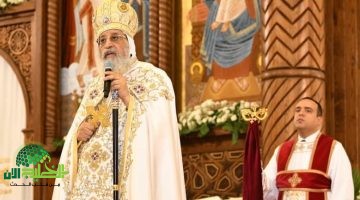 البابا تواضروس الثاني . يترأس قداس عيد القيامة المجيد 2025 بالكاتدرائية المرقسية1