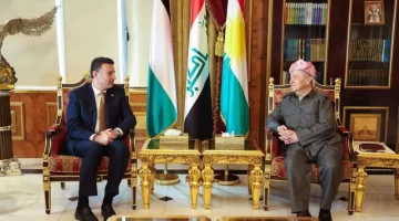 الصفدي ورئيس. إقليم كردستان يبحثان تعزيز العلاقات الأردنية الكردية