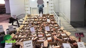 الفيوم. ضبط عامل يدير ورشة سرية لتصنيع الألعاب النارية والإتجار بها