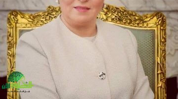 تهنئة السيدة انتصار . السيسي لأقباط مصر بعيد القيامة المجيد1