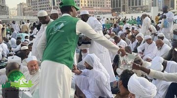 جمعية نماء المكية تضاعف جهودها الخيرية في رمضان 183 ألف عبوة ماء و98 ألف وجبة إفطار للمعتمرين1