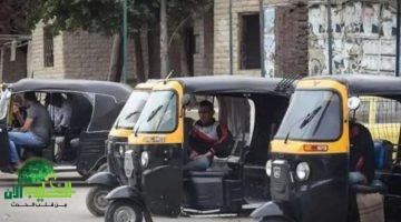حملة انضباط شاملة. في قفط بقنا لضبط التوك توك وتحسين البيئة