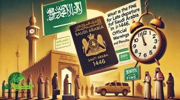 عقوبات التأخير في مغادرة السعودية . كيف تتجنب غرامة 50000 ريال؟