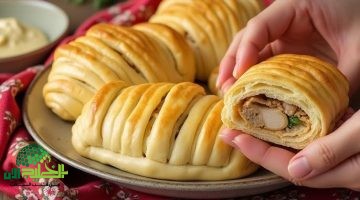 فطائر الدجاج بعجينة قطنية هشة. تحفة culinary تخطف القلوب