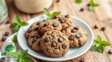 كوكيز الشوكولاتة. تحفة حلوة بلمسة بسيطة