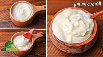 مكون سري يخليها كريمي ولذيذة طريقة عمل ثومية سوري زي المحلات بظبط1