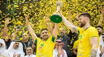 نادي الخليج يحتفظ بلقب الدوري الممتاز لكرة اليد للمرة الثالثة