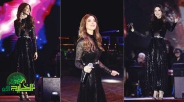 نانسي .عجرم تسحر الجمهور في حفل إربيل اللافت