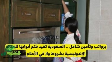 السعودية تحدد شروط ورسوم استقدام العمالة المنزلية من إندونيسيا في 2025