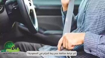 الصدمة الكبرى. غرامة عدم ربط الحزام ترتفع إلى 300 ريال للجميع