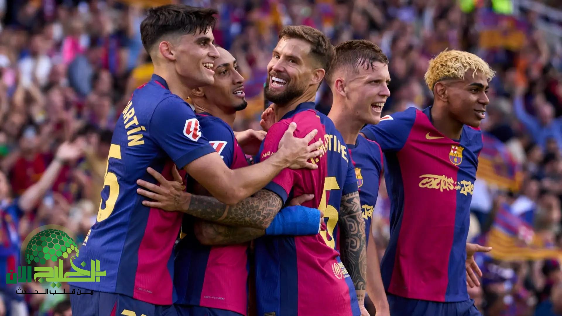 برشلونة على موعد مع التتويج بلقب الدوري الإسباني 2024-25