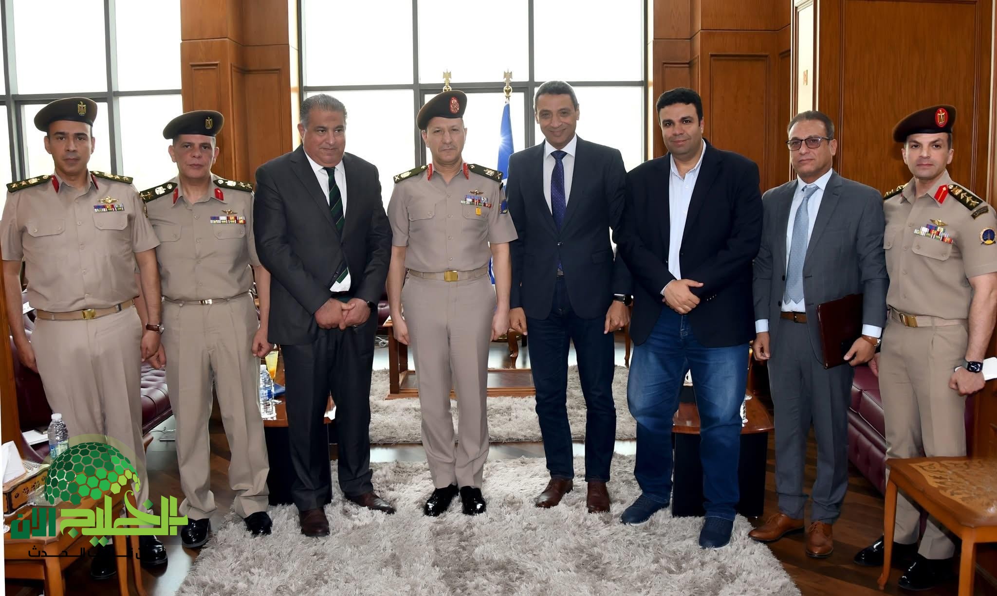 بروتوكول تعاون جديد بين القوات المسلحة ومحافظة السويس لتحديث منظومة الاتصالات والطوارئ(1)