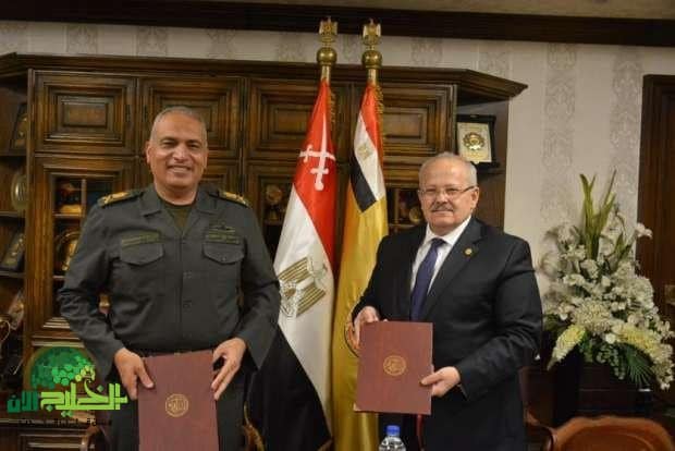 تعاون استراتيجي بين الهيئة الهندسية للقوات المسلحة والجامعة المصرية الصينية لتأهيل الكوادر الهندسية(1)