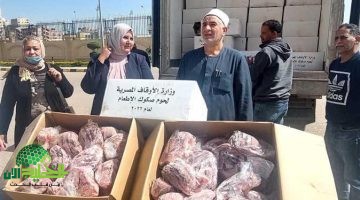 توزيع لحوم صك الإطعام في الإسماعيلية دعم فعلي للأسر الأولى بالرعاية1