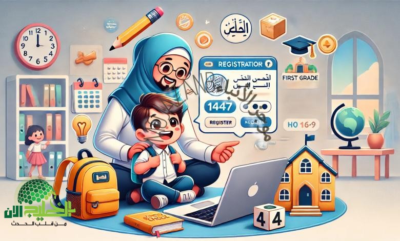 دليل التقديم الإلكتروني للصف الأول الابتدائي ورياض الأطفال 2025 20261