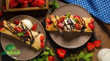 طريقة عمل الكريب الحلو في البيت بمكونات متوفرة وطعم لا يقاوم1