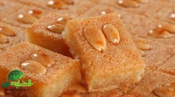 طريقة عمل بسبوسة الطاسة في المنزل. وصفة سريعة بمذاق خرافي ينافس المحلات