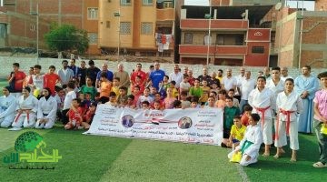 قافلة رياضية في قرية الرجبية خطوة جديدة من حياة كريمة نحو تنمية القرى1