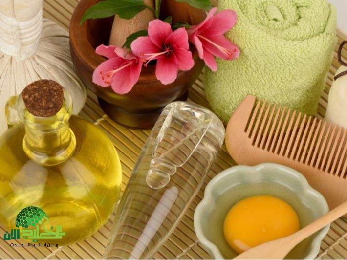 ماسك البيض وزيت الزيتون