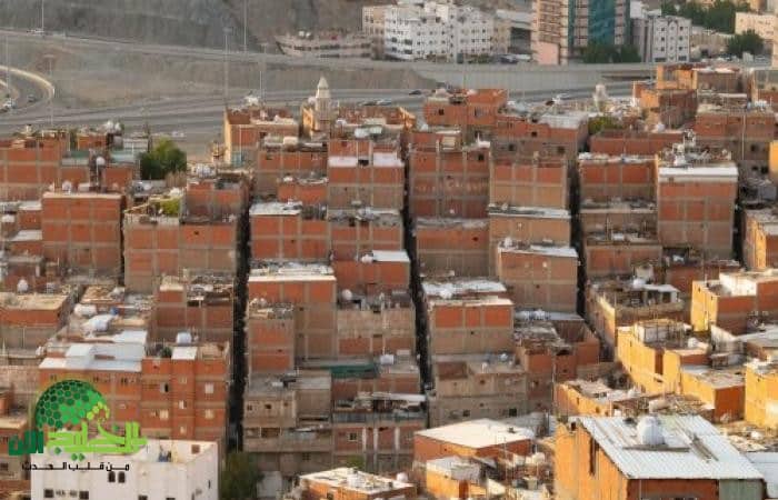 بتوجيه من ولي العهد. إزالة حي النكاسة العشوائي في مكة وإعادة تأهيله ضمن رؤية 2030
