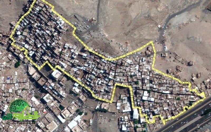 بناءً على توجيهات ولي العهد. الهيئة الملكية تبدأ إزالة حي النكاسة العريق في مكة المكرمة
