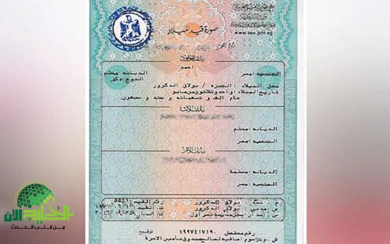 شهادة الميلاد الرقمية للأسر الحاضنة في مصر. خدمة إلكترونية متطورة بدون أوراق