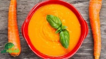 شوربة الجزر للنباتيين. دفء مغذي لكل أفراد الأسرة
